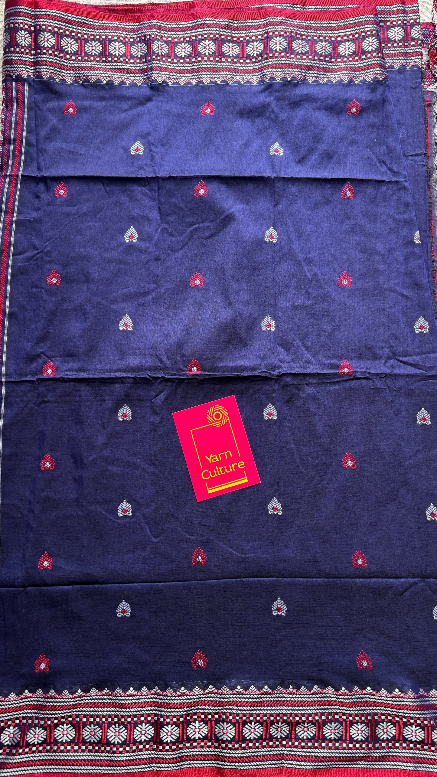 Nilanjana (নীলাঞ্জনা) – One with deep blue eyes, soft cotton - YCHOTEA04