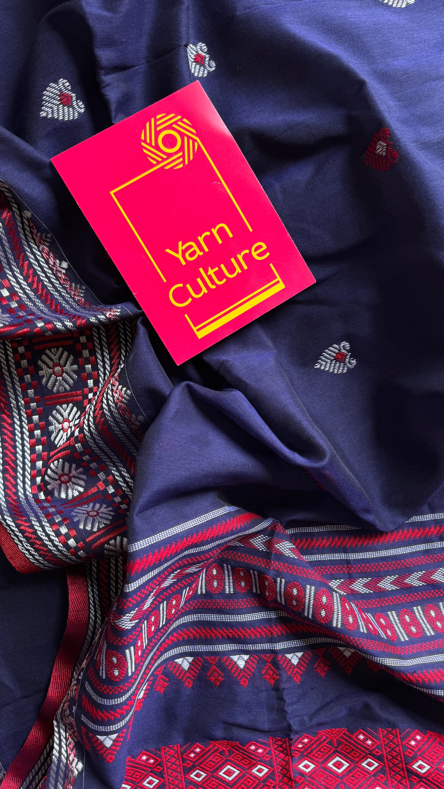 Nilanjana (নীলাঞ্জনা) – One with deep blue eyes, soft cotton - YCHOTEA04