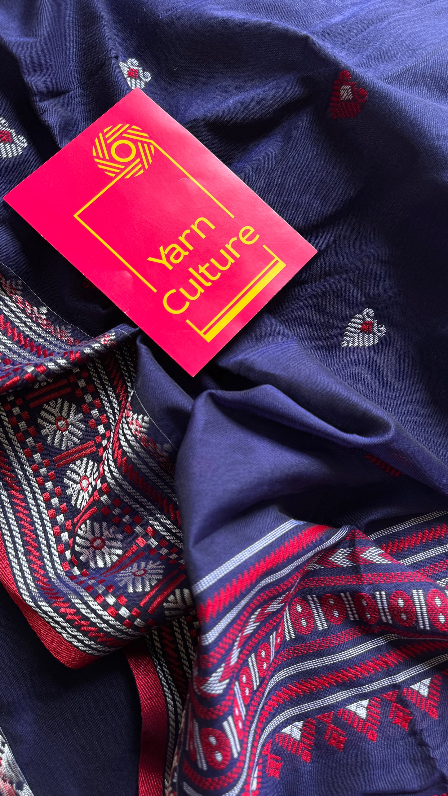 Nilanjana (নীলাঞ্জনা) – One with deep blue eyes, soft cotton - YCHOTEA04