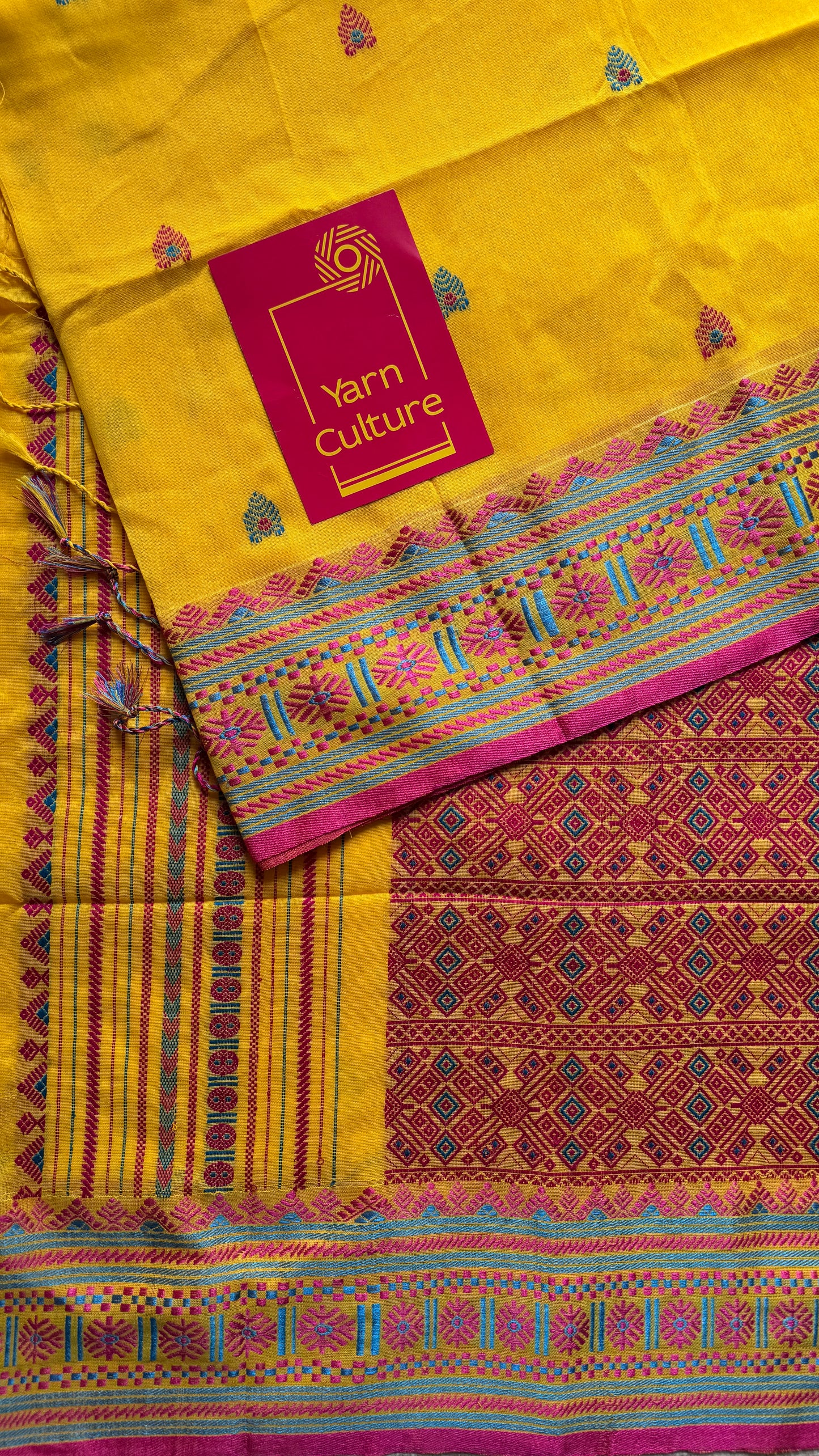 Rongmoni (ৰঙমণি)  - a gem of colors, soft cotton - YCHOTEA05