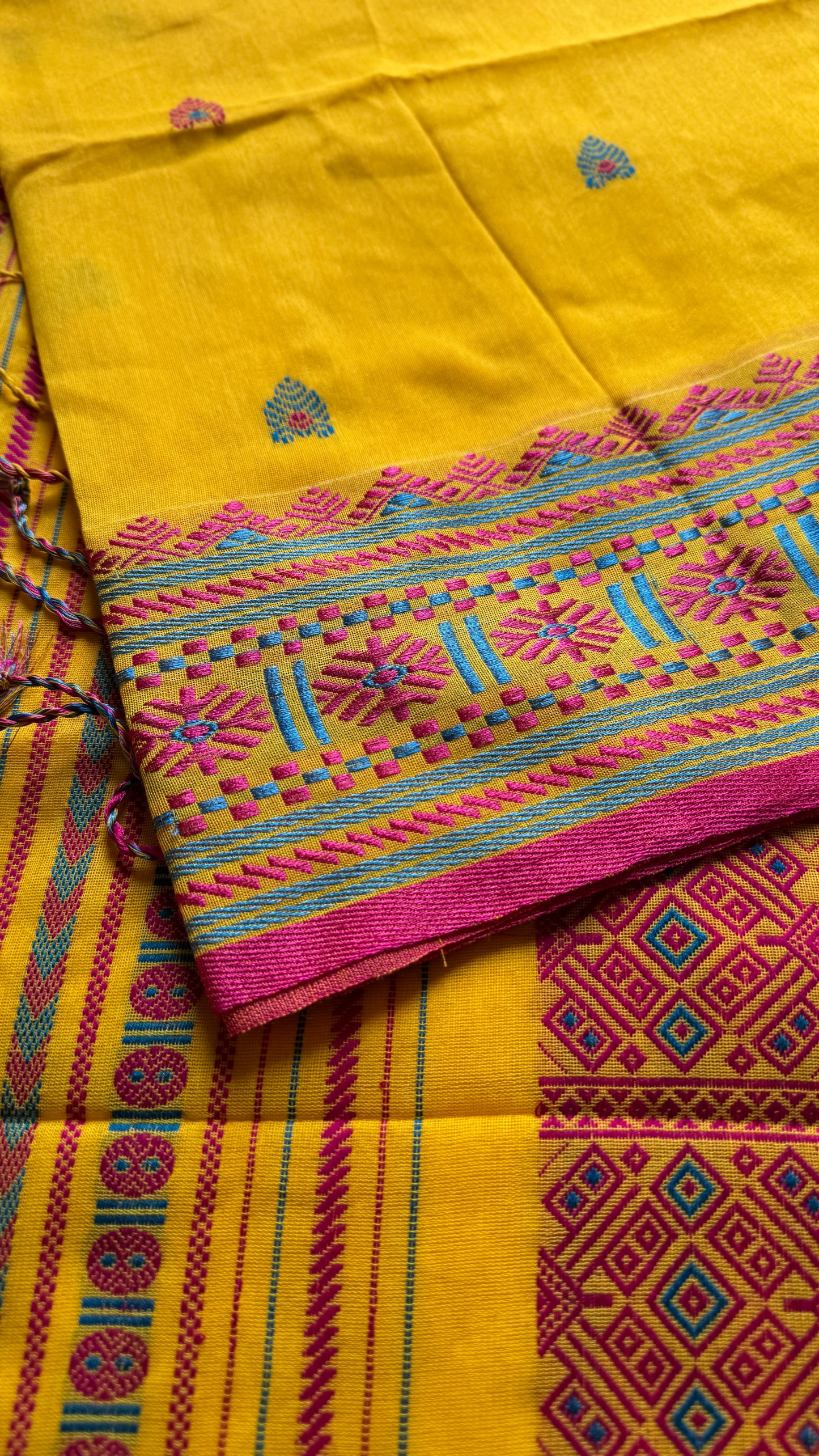 Rongmoni (ৰঙমণি)  - a gem of colors, soft cotton - YCHOTEA05