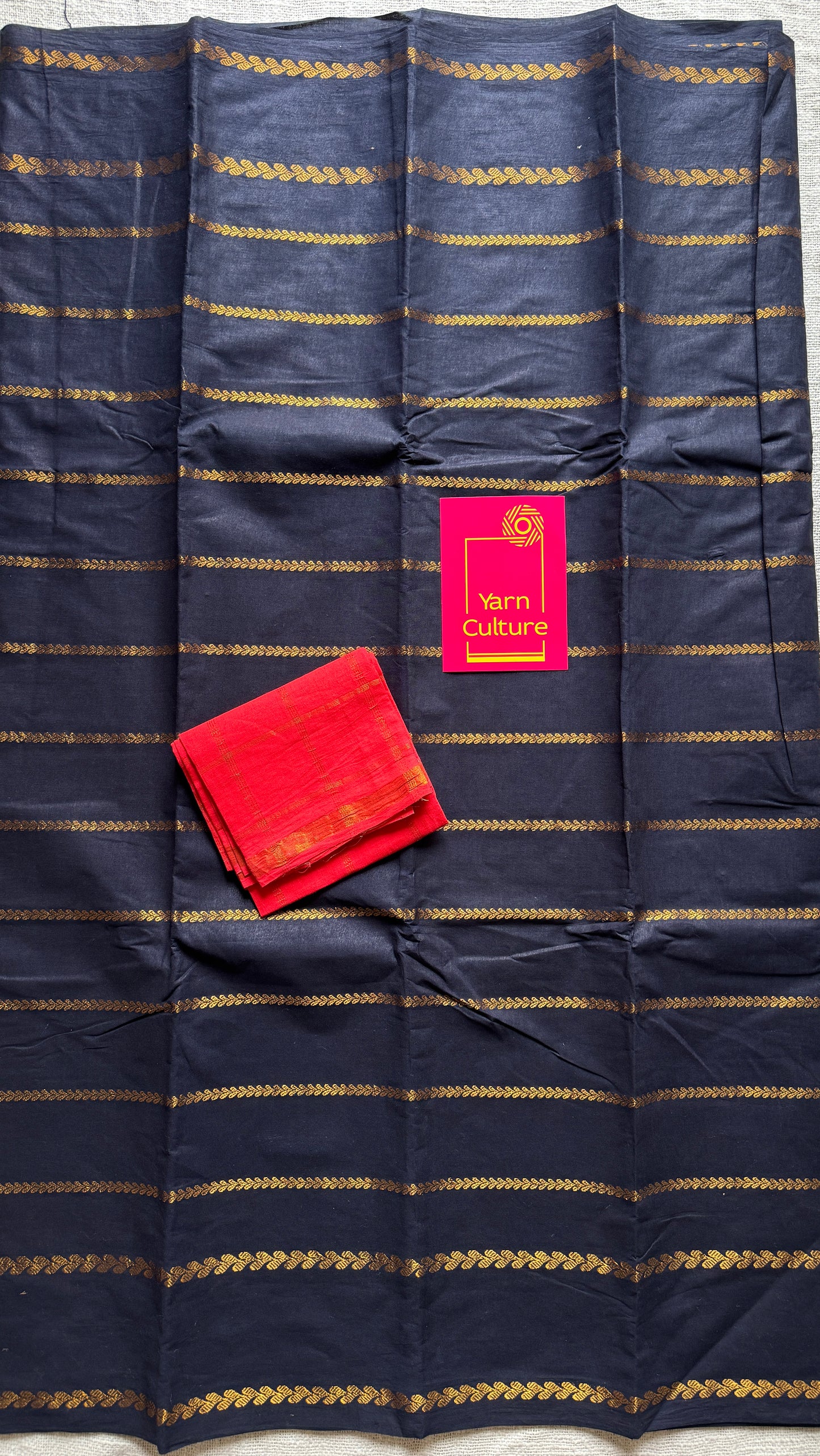 Black veldhaari and patterned sungudi
