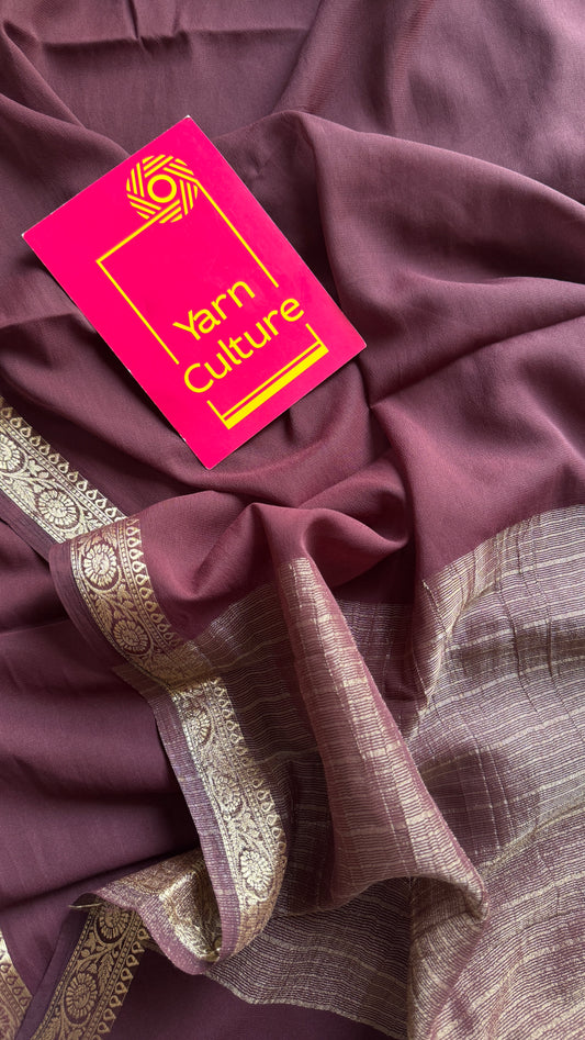 Coffee Brown - Chiffon