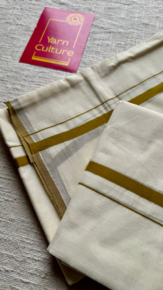 Puliyilakkara set mund olive green- YCON25KCST03