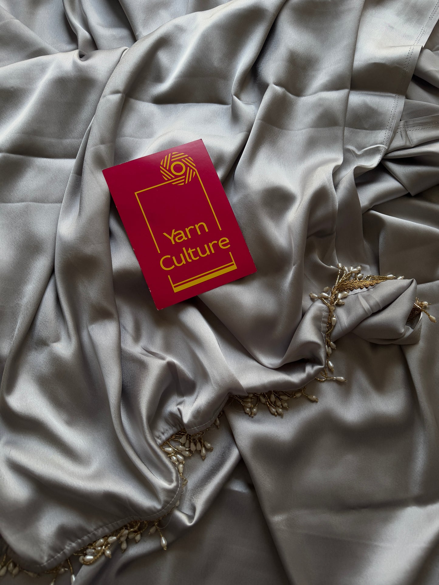 Moon Silver - Plain Satin
