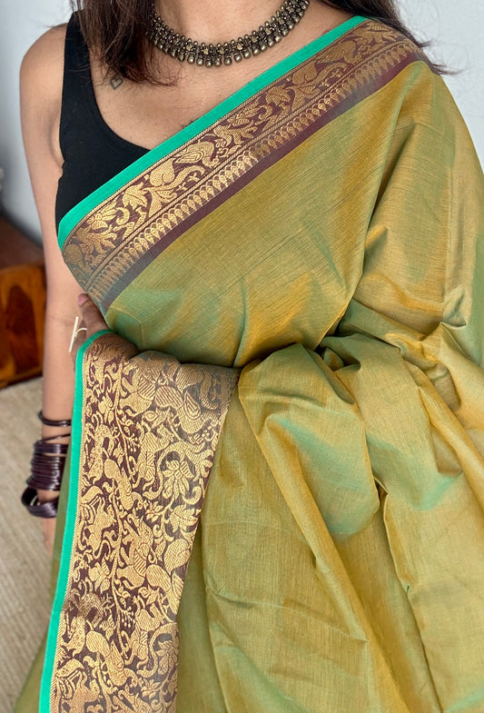 Lemon Ginger Green - Chettinad Cotton