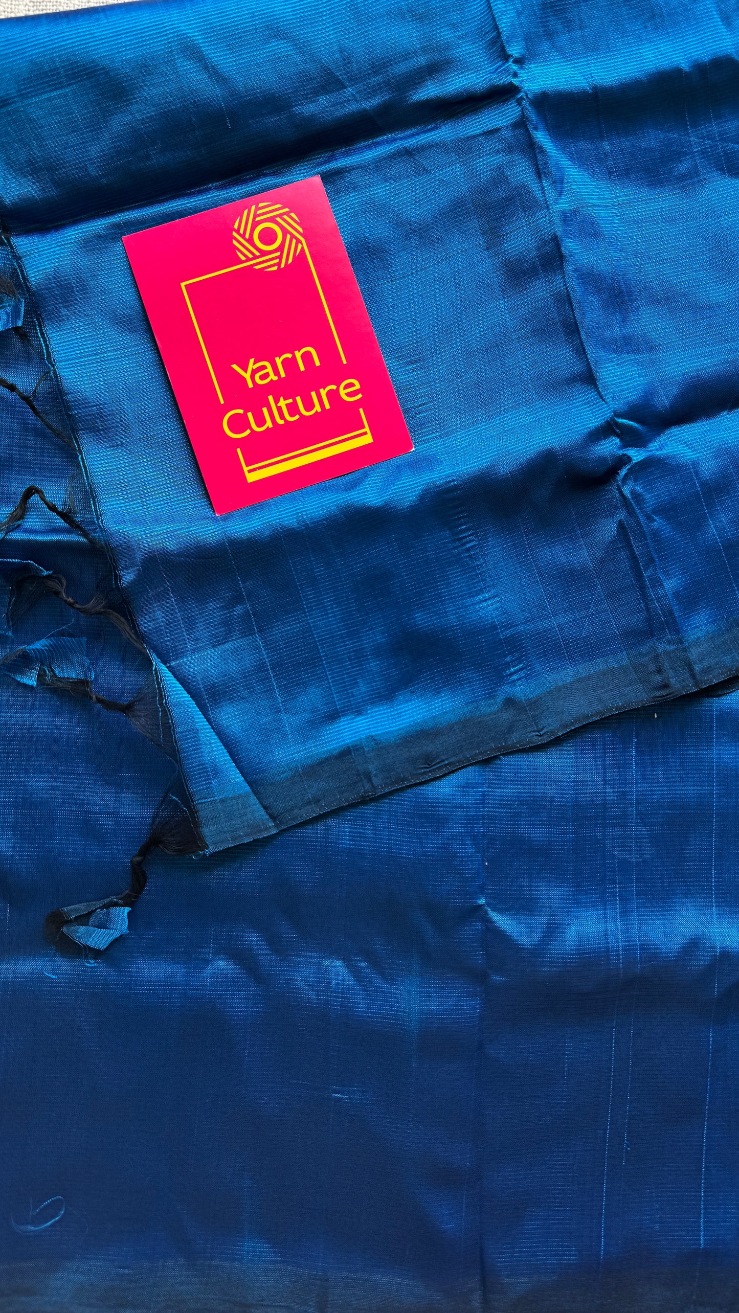 Plain royal blue, mangalgiri silk cotton, handwoven, soft, light weight - YCWOTDMSCM11