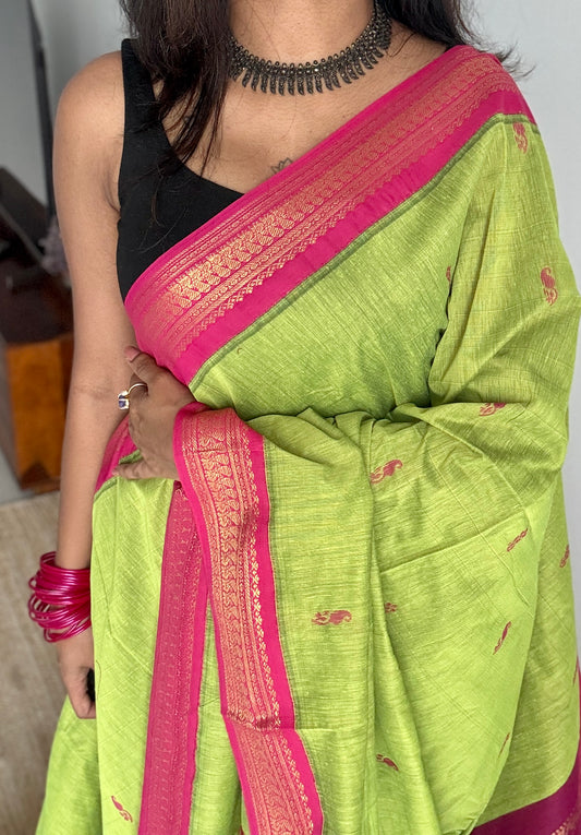 Manjari -  Kalyani Cotton Silk