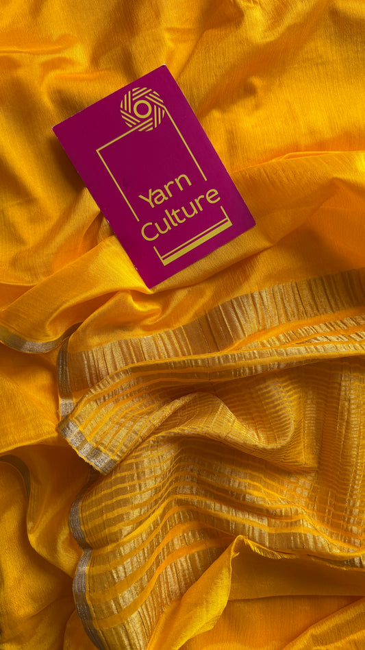 Haldi - that perfect yellow with the glow of gold, chinon