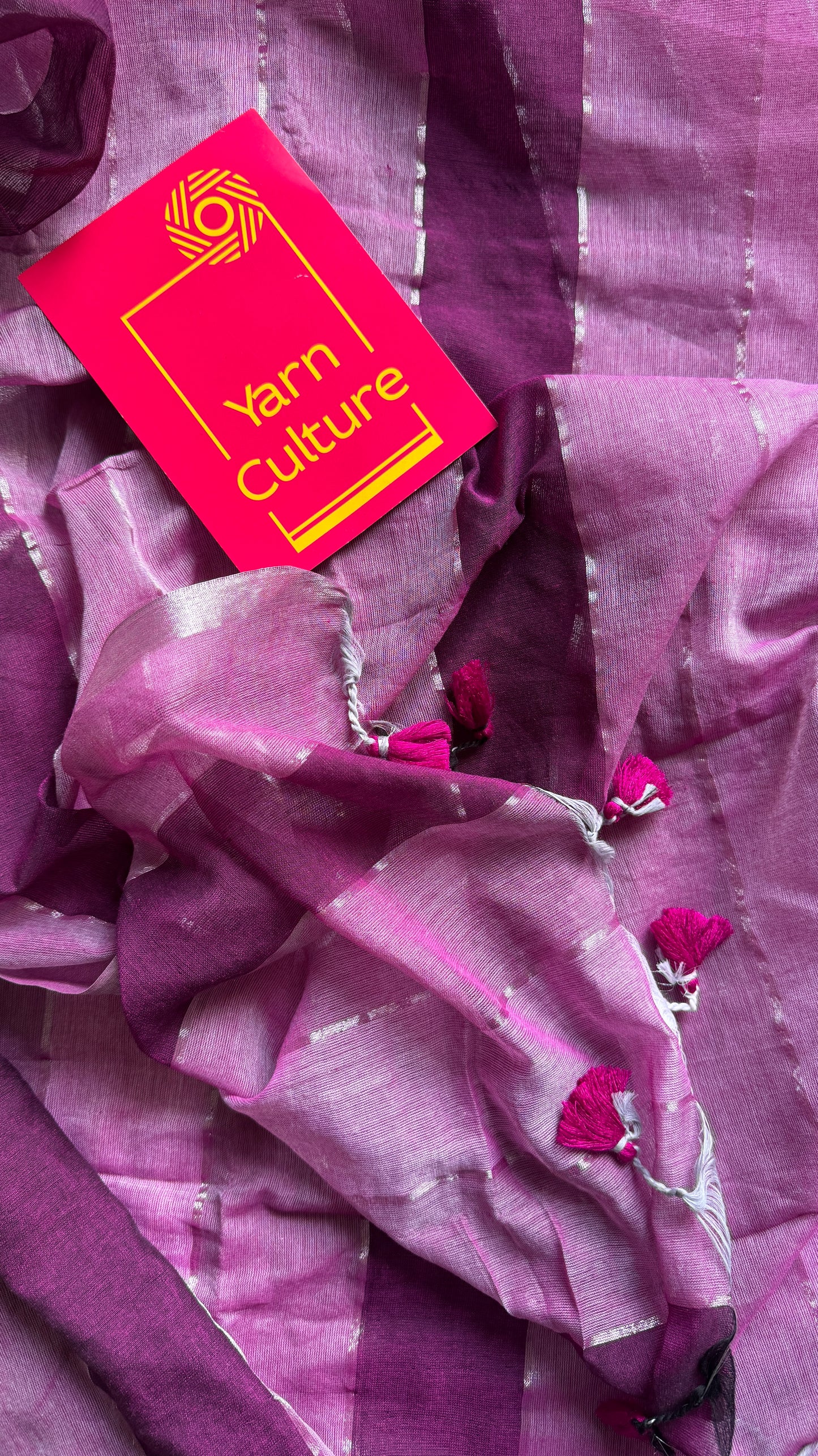 Berry Whirl - Dark pink, light pink and wine colour block hues, mul cotton